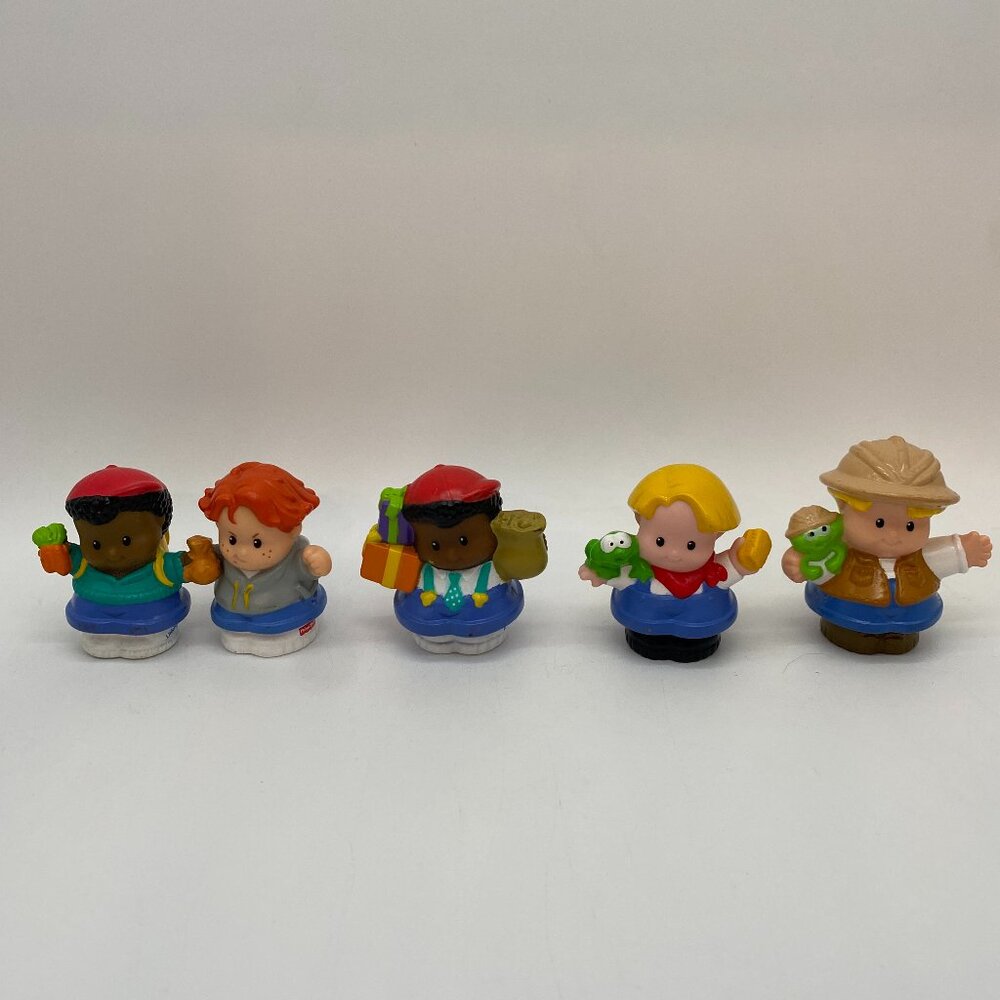 Fisher Price Little People Lot of 5 Boy Figurines